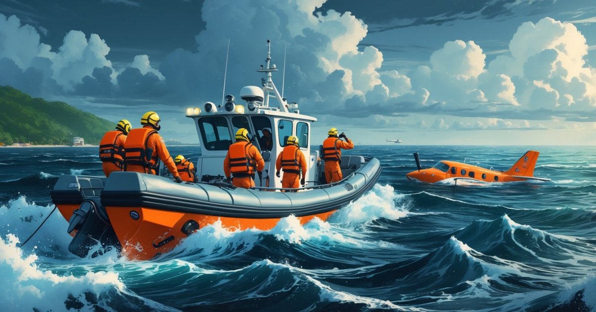 Braving Puerto Rico’s Seas for a Missing Plane and the Search That United a Community