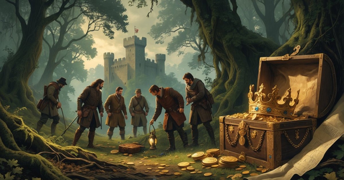 England’s Vanished Crown Jewels: The Quest for King John’s Lost Treasure