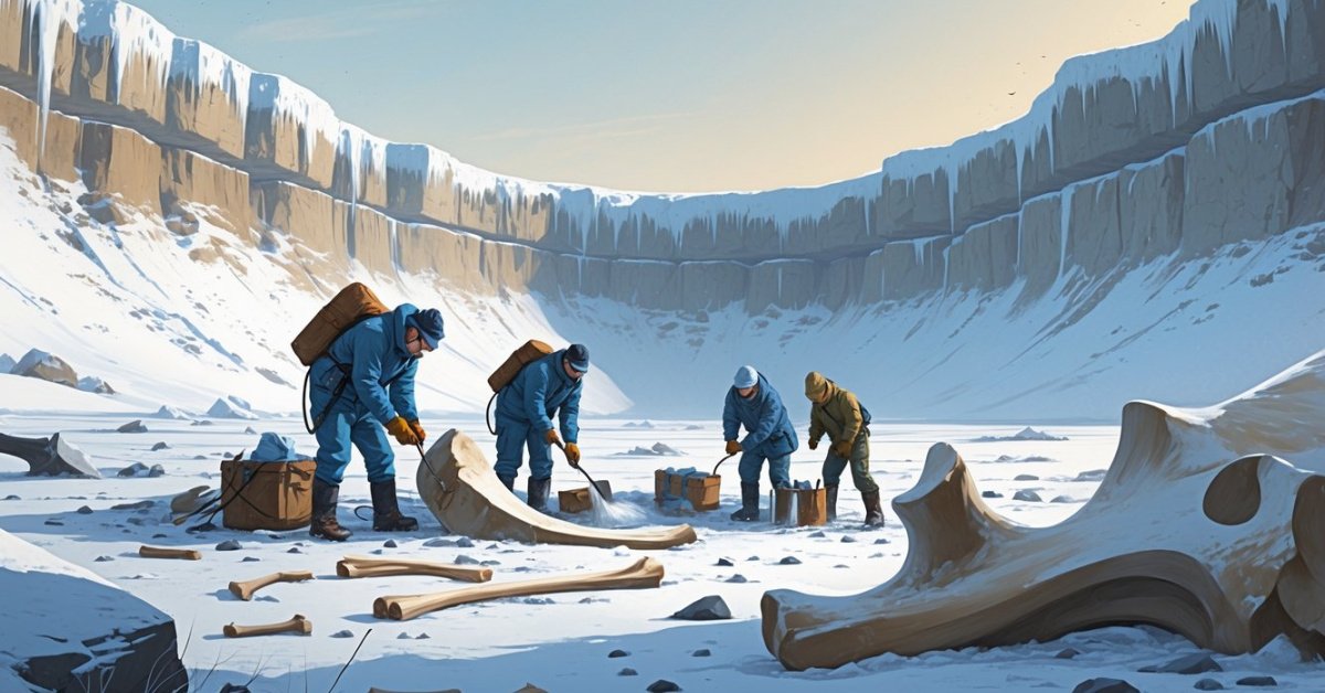 Journey to the Ice Age: Retrieving Bone Samples from the Batagay Crater for Ancient Discoveries Journey to the Ice Age: Retrieving Bone Samples from the Batagay Crater for Ancient Discoveries